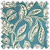 Land & Shore Rowallane, Teal - Roman Blind
